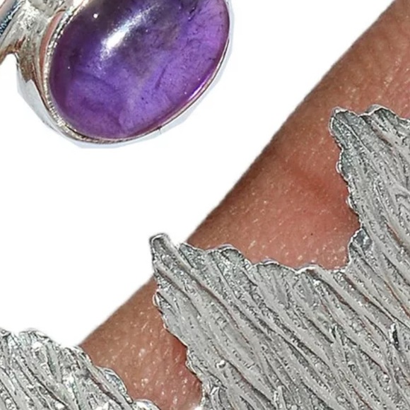 Gemstone Moon Mountain Range sterling silver pendants - Picture 3 of 3